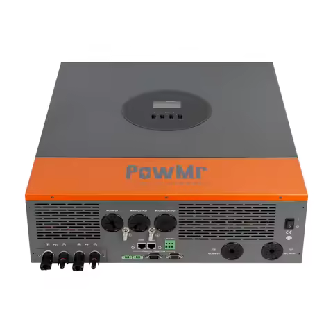 PowMr 48V 11KW Parallel Inverter 150A 15KW Dual mppt PV Input easy charger UP to 9 Units Parallel Su