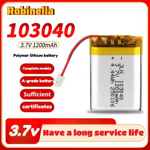1-10PCS 3.7V 1200mAh 103040 Lithium Polymer Battery For PS4 Humidifier GPS Navigation Device Intelli