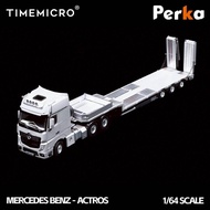 [MASH] Timemicro X Perka 1/64 Mercedes Benz Actros Trailer Transporter