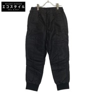 三宅一生 ME51FF028 男士黑色尼龍褲 1