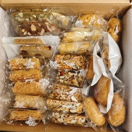 Mix box of 15 sugar-free cakes for weight loss diet, diabetes diet, healthy snacks