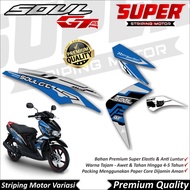Soul GT 115 Stickers Anti-Fade Cool Soul GT 115 Striping Yamaha Soul GT 115 Hitech