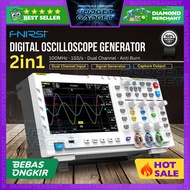 FNIRSI Osiloskop Digital Oscilloscope 2 in 1 100MHz 1GSa/s Dual- 1014D