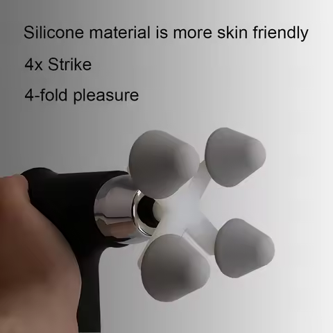 Massage Gun Head Four Heads Ball For Massage Gun Accessoires Fascial gun massage headBack Massagerre