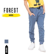 Forest Kids Unisex Embroidered Long Pants Kids Girl Boy Jogger Pants Kids l Seluar Panjang Budak - FK10048