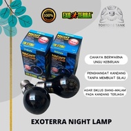 EXOTERRA NIGHT HEAT LAMP - reptile NIGHT heating LAMP