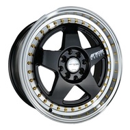 WORK MEISTER CP 17 inch 7.5/8.5 4X100 4X114.3 5X114.3 ET30/25 CAR SPORT RIM CHEAP WHEELS BLACK SILVER BRONZE STAGGERED-7