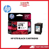 HP 678 BLACK CARTRIDGE