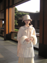 Mũ Thuyền Tròn Phong Cách Hepburn Mùa Thu Đông Cho Nữ Mũ Lễ Hội Thanh Lịch Mũ Đi Biển Mũ Lưỡi Trai B