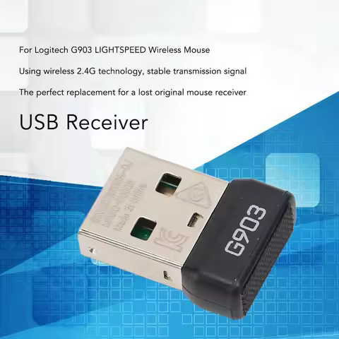 USB Receiver Adapter USB Receiver USB Receiver Wireless 2.4G Mouse Receiver Adapter Replacement for