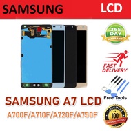 [1 Year Warraty] 100% ORIGINAL SAMSUNG A7 2016 2017 2018 A700F A710F A720F A750F LCD