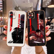 Anime Guts Berserk Side Printed Golden Edge Phone Case Cover For OPPO F29 R17 F11 F9 F7 F5 A78 A75 A