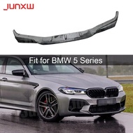Carbon Fiber Front Bumper Lip Spoiler for BMW F90 M5 LCI 2021+ Car Front Bumper Lip Chin Spoiler FRP