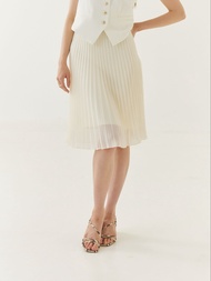 MAVE กระโปรง รุ่น Zoey สี Skirt Off WhiteWhiteBlackMocha