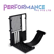 Lian Li PC-O11D Mini Vertical GPU Bracket, 3.0/4.0 PCI-E Riser, Black/White (1 YEAR WARRANTY BY CORB