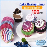 Bling 100pcs Cupcake Liner Muffin Cupcake Cake Baking Liner Wrapper Paper Cup