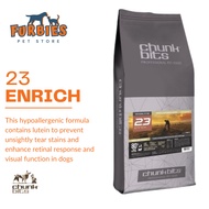 CHUNKBITS ENRICH 23 Dry Dog Food 13KG+2KG/15KG/Dog Food/Kibbles/VENISON, LAMB & VEGETABLES