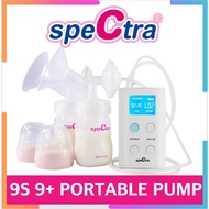 Spectra 9 Plus Portable Electric Breast Milk Pump for Baby Feeding  Rechargeable Single Dual