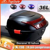 TopStyle Box Motor 35L Box Belakang Motor Kapasitas Tas  Kotak Sepeda Motor Kendaraan Listrik