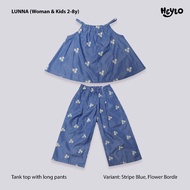 Heylo - LUNNA - Oneset Tank Top and Pants Set Twin/s for Girls and Adults