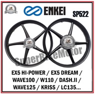 EX5 HI-POWER / DREAM / W100 / W125 / W110 / DASH 2 / KRISS / LC135 / SRL - ENKEI SP522 Sport Rim (Wi