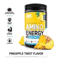 Optimum Nutrition Amino Energy + Electrolytes Energy Drink Powder 30 Serving - กรดอะมิโนชนิดผง กระตุ