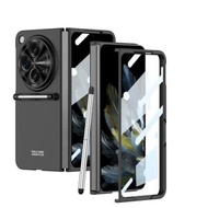 全城熱賣 - 適用於OPPO Find N3 / OnePlus Open GKK 超薄全包手機保護殼 帶筆（黑色）