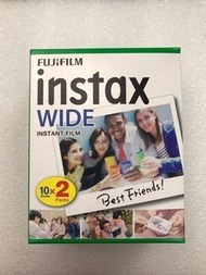 Fujifilm instax wide film 20’s 即影即有 相紙 拍立得