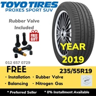 235/55R19 TOYO PROXES SPORT SUV (Installation) New Tyre Tayar Tire Car Wheel Rim 19 inch WPT NIPPON