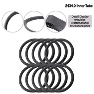 24X4.0 inner tube Mountain bike inner tube tire Butyl rubber bicycle inner tube tire 24X4.0 tire inn
