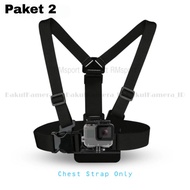 Body Chest Strap / Tali Strap Dada Mount For Action Camera GoPro / Xiomi Yi/ DJI Osmo / Insta /Sport