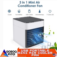 Portable Personal Evaporative Air Cooler Arctic Air Desktop FanKipas Penyejuk Ais Mini Fan Arctic Air Ultra Compact