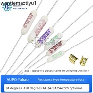 AUPO AUPO Resistive Thermal Fuse 84/115/125/135 Degrees 1A/2A/3A/5A250V