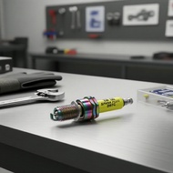 SAIMILI D8TC Iridium Spark Plug for CG125-250cc Vertical Engine Off-road & Scooter, 1pc SAIMILI D8TC