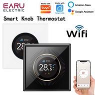 TUYA WiFi Smart Knob Thermostat Floor Heating Water Gas Boiler Home Room Programmabeating Water Gas 