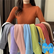 MATYDO women's 3cm collar sweater, beautiful, high quality, soft wool, basic 3-inch collar to keep t