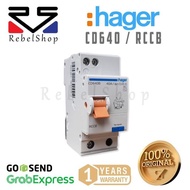 Hager RCCB ELCB 2P 40A/ Type CD640B - Sensitivy 30mA AC