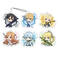 **中古** 刀劍神域 SWORD ART ONLINE SAO **PVC 橡膠 掛件 軟膠吊飾** 動漫 匙扣 立牌 景品 杯墊 ANIME KEYCHAIN RUBBER MASCOT 扭蛋 轉