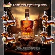Dachshund Dog Whiskey Bottle Funny Whiskey Bottle Dachshunds Decanter Decoration Reusable