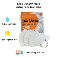 Box 50c Mask 9A JULI 5 Layers Antibacterial, Large Form Super Sun Protection In Summer