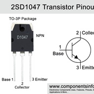 Transistor D1047 B817 2SD1047 2SB817 NPN PNP 12A TR Final Amplifier