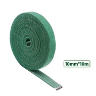 5m/10m Velcro Tanaman Hias Tali Pengikat Perekat Tanaman Kabel Fiber Plants Cable Strap Organizer 10