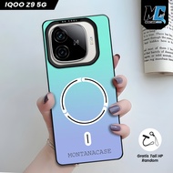 IQOO Z9 5G Premium Hologram IMD Casing - Softcase IMD hybrid Motif Wireless Colorful UV Printing IQO