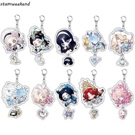 STAMWEEKEND Identity V Acrylic Keychains, Cosplay Characters Prophet Identity V Anime Pendant, Bag D
