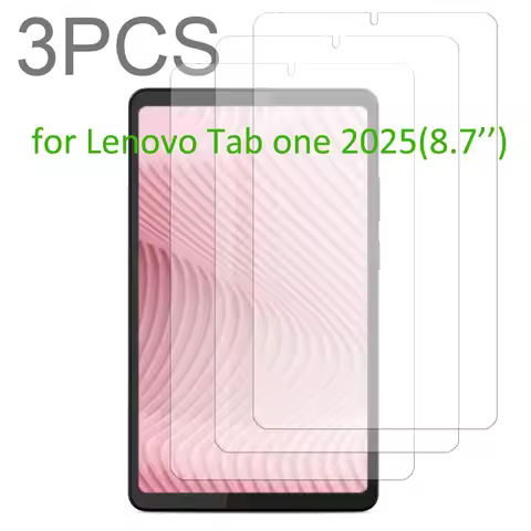 3PCS screen protector for Lenovo tab one 8.7'' tablet (2025 version)/Lenovo tab K9 tempered glass pr