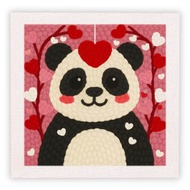 RUOPOTY Animal Punch Needle Embroidery Handicraft Art Adult Hobbies Animal Punch Needle Kit For Begi