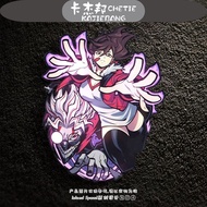 Cowardly Anime Takakura Kenwa Ayase Momo Super Power Combination Car Sticker Unique Creative Decorat