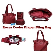 Allegra COOLER DIAPER BAG / ROSSA SLING BAG Mother Breastfeeding &amp; Diapers - ROSSA SLING BAG