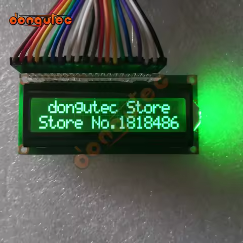 162 1602 16X2 1602A Character LCD Module Display Screen LCM Red Green White Orange Yellow on FSTN Ne