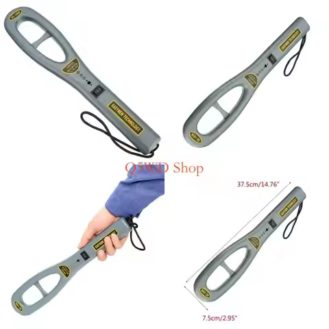Q5WD GC101H Portable Metal Detector Scanner High Sensitivity Metal Detector Wand